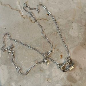 Marla Aaron Baby lock necklace